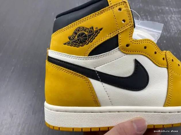 Yellow Jordan Air 1 Ochre High DZ5485-701 OG 0429